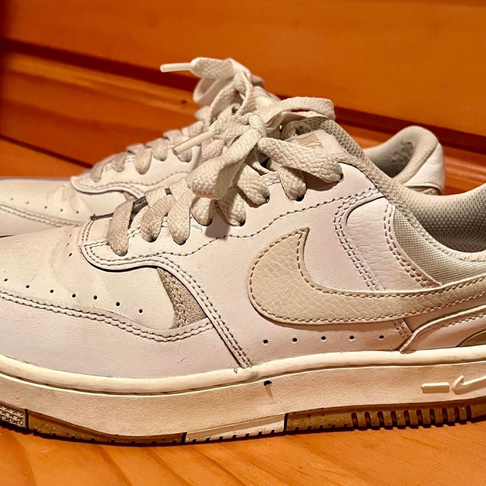Nike Air Force 1 white sneakers in US 6.5